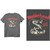 Motorhead Unisex T-Shirt: Love Me Like A Reptile (Charcoal Grey)