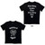 Motorhead Unisex T-Shirt: England (Black) (Back Print)