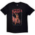 Michael Jackson Unisex T-Shirt: Thriller White Red Suit (Black)