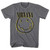 Nirvana Unisex T-Shirt: Inverse Happy Face (Charcoal Grey)