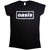 Oasis Ladies T-Shirt: Decca Logo (Black)