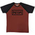 Nine Inch Nails Unisex Raglan T-Shirt: Classic Logo (Red & Black)