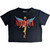 Nirvana Ladies Crop Top: Angelic (Navy Blue)