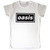 Oasis Ladies T-Shirt: Decca Logo (White)