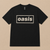 Oasis Unisex T-Shirt: Decca Logo (Black)