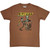 Nirvana Unisex T-Shirt: Incesticide (Brown)