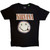 Nirvana Unisex T-Shirt: Distressed Logo (Black)