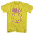 Nirvana Unisex T-Shirt: Purple Happy Face (Yellow)