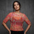 Pink Floyd Ladies Mesh Crop Top: Stacked Logo (Pink)