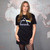 Pink Floyd Ladies T-Shirt Dress: Dark Side Of The Moon Courier (Black)