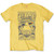 Pink Floyd Kids T-Shirt: Carnegie Hall Poster (Yellow)