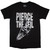 Pierce The Veil Unisex T-Shirt: Large Text (Black)