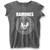Ramones Ladies Burnout T-Shirt: Presidential Seal (Charcoal Grey)