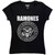 Ramones Ladies T-Shirt: Seal (Black) (Skinny Fit)