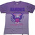 Ramones Unisex T-Shirt: Mondo Bizarro (Purple) (Wash Collection)
