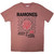 Ramones Unisex Stone Wash T-Shirt: Hey Ho Judy (Kashmir Red)