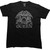 Queen Unisex T-Shirt: Crest (Black) (Embellished)