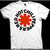 Red Hot Chili Peppers Unisex T-Shirt: Red Asterisk (White)