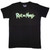 Rick & Morty Unisex T-Shirt: Logo (Black)