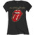 The Rolling Stones Ladies T-Shirt: Plastered Tongue (Black) The Rolling Stones Ladies T-Shirt: Plastered Tongue (Black)