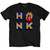 The Rolling Stones Unisex T-Shirt: Honk Letters (Black)