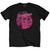 The Rolling Stones Unisex T-Shirt: Some Girls Circle V.2. (Black)