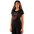 The Rolling Stones Ladies T-Shirt: Classic Tongue (Black) (Embellished)
