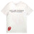 The Rolling Stones Unisex T-Shirt: Hackney Diamonds Lick (White) (Back Print)
