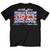 The Rolling Stones Unisex T-Shirt: London European '73 (Black) (Back Print) The Rolling Stones Unisex T-Shirt: London European '73 (Black) (Back Print)