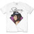 Shania Twain Unisex T-Shirt: Purple Photo (White)