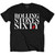 The Rolling Stones Unisex T-Shirt: Sixty Chic (Black)