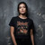 Slipknot Ladies Crop Top: Band Frame (Black) (Back Print)