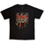 Slipknot Unisex T-Shirt: Waves (Black) (Back Print)
