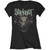 Slipknot Ladies T-Shirt: Infected Goat (Black) (Back Print)