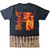 Slipknot Unisex T-Shirt: The End, So Far Tribal S Bleach (Black) (Back Print & Wash Collection)
