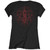 Slipknot Ladies T-Shirt: Evil Witch (Black) (Back Print)