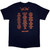 Bruce Springsteen Unisex T-Shirt: Tour '23 Guitar (Navy Blue) (Back Print & Ex-Tour) Bruce Springsteen Unisex T-Shirt: Tour '23 Guitar (Navy Blue) (Back Print & Ex-Tour)