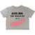 The Sex Pistols Ladies Crop Top: Never Mind The Bollocks Original Album (Grey)