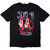Sum 41 Unisex T-Shirt: Tour '24 Skull (Black) (Back Print & Ex-Tour)