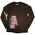 Travis Scott Unisex Long Sleeve T-Shirt: Summer Run 2023 London (Brown) (Back Print & Ex-Tour) Travis Scott Unisex Long Sleeve T-Shirt: Summer Run 2023 London (Brown) (Back Print & Ex-Tour)