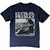 Sun Records Unisex T-Shirt: Elvis Heartbreaker (Navy Blue)