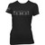 Tool Ladies T-Shirt: Eyes Logo (Black) (Sleeve Print)