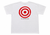 U2 Unisex T-Shirt: U2 Vertigo Tour 2005 Red V (White) (Back Print & Ex-Tour)