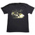 U2 Unisex T-Shirt: Stage Photo (Black) (Back Print & Ex-Tour)