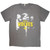 U2 Unisex T-Shirt: Raised by Wolves (Grey) (Ex-Tour)
