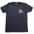U2 Unisex T-Shirt: Joshua Tree Photo (Navy Blue) (Back Print & Ex-Tour)