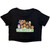 Wu-Tang Clan Ladies Crop Top: Sesame Street (Black) (Ex-Tour)