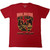Wu-Tang Clan Unisex T-Shirt: Brick Wall (Red)