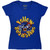 The Beatles Ladies T-Shirt: Yellow Submarine Baddies (Blue)