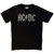 AC/DC Unisex T-Shirt: Logo (Black) (Embellished)